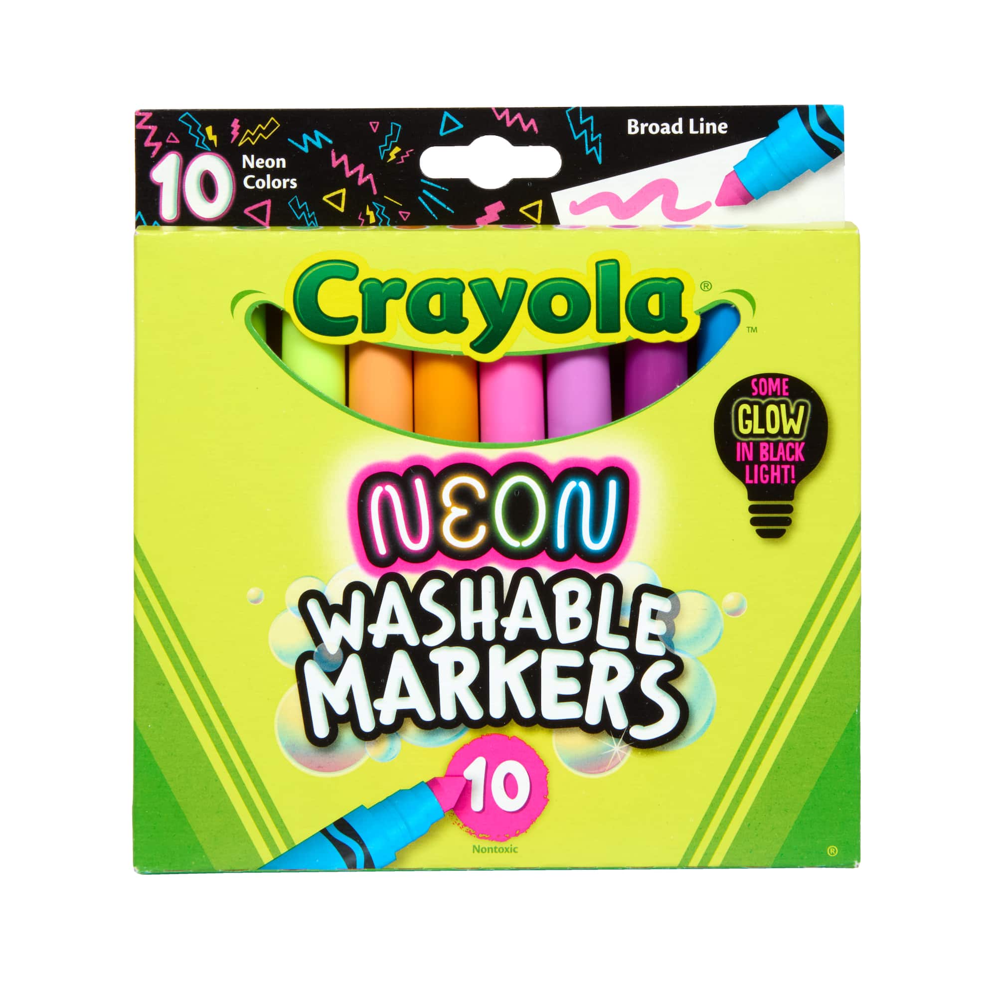 Crayola® Neon 10 Color Marker Set